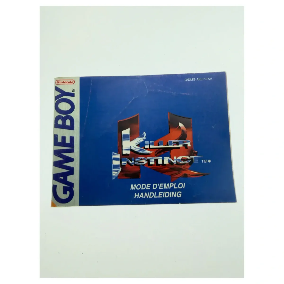Killer Instinct — Original-Anleitung (Game Boy / Color) — Mit Anleitung
