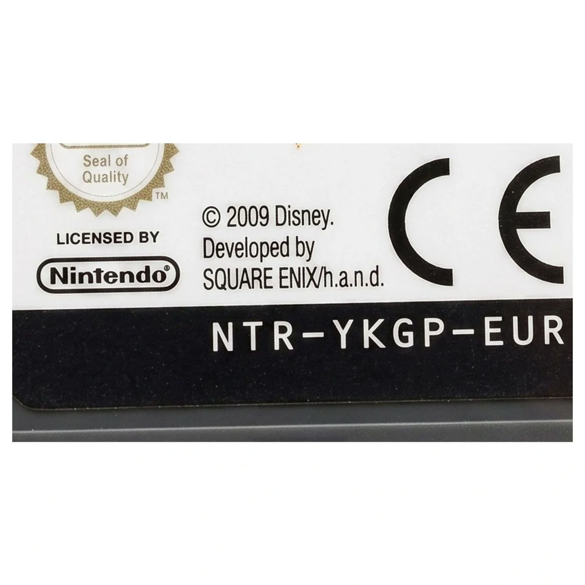 Kingdom Hearts 358/2 Days Nintendo DS Binnenkant — Losse cartridge