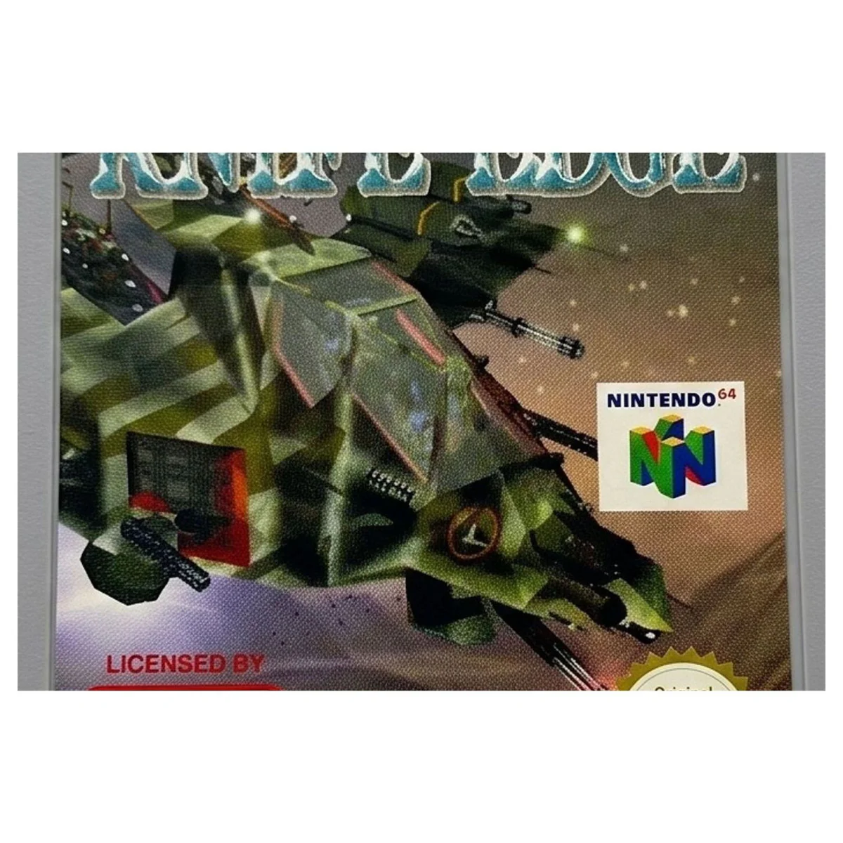 Knife Edge Nintendo 64 Label — Losse cartridge
