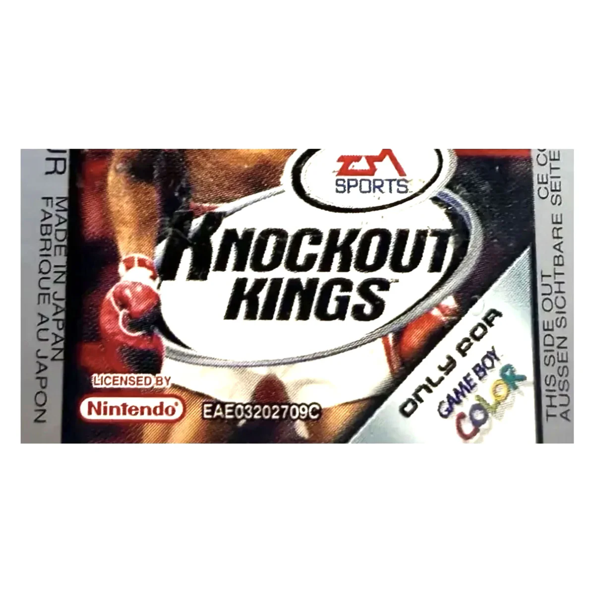 Knockout Kings (Game Boy / Color) — detailná fotografia 3