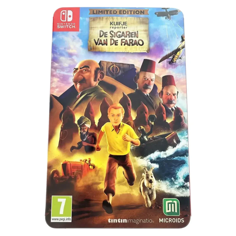 Kuifje Reporter: De Sigaren van de Farao (Nintendo Switch) Game in doos — Goed — origineel kopen bij Gameshop Enter