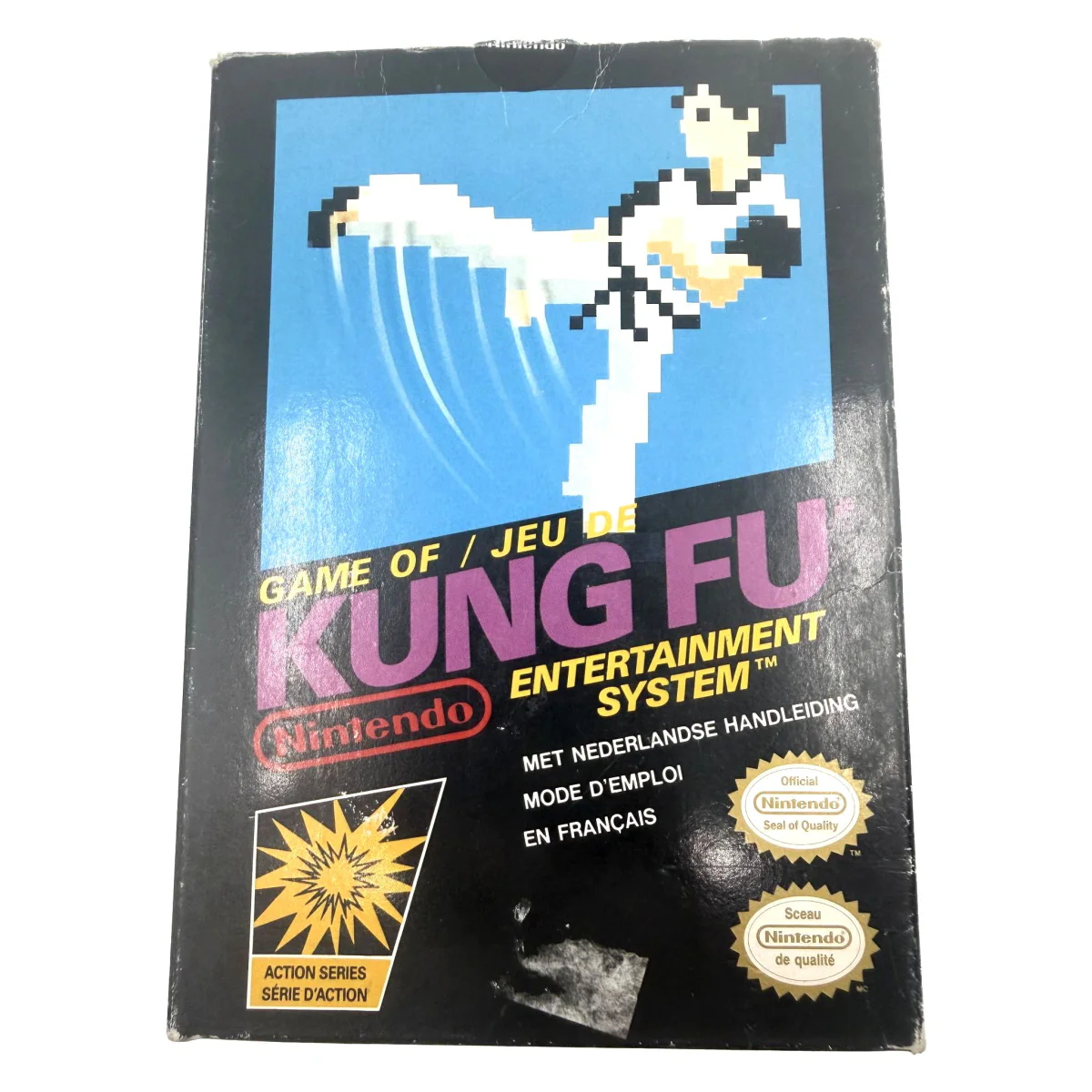 Kung Fu NES Voorkant — Game in doos