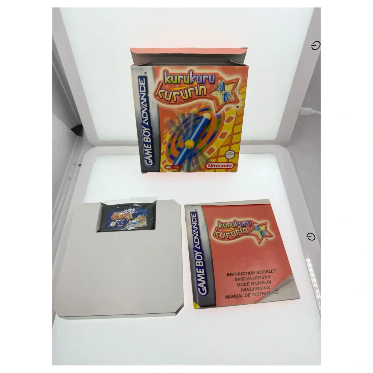 Kuru Kuru Kururin Game Boy Advance Detail — Game in doos