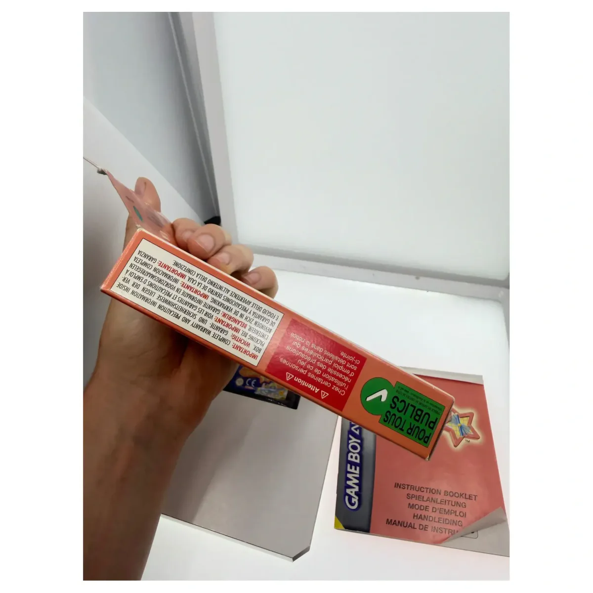 Kuru Kuru Kururin Game Boy Advance Extra — Game in doos