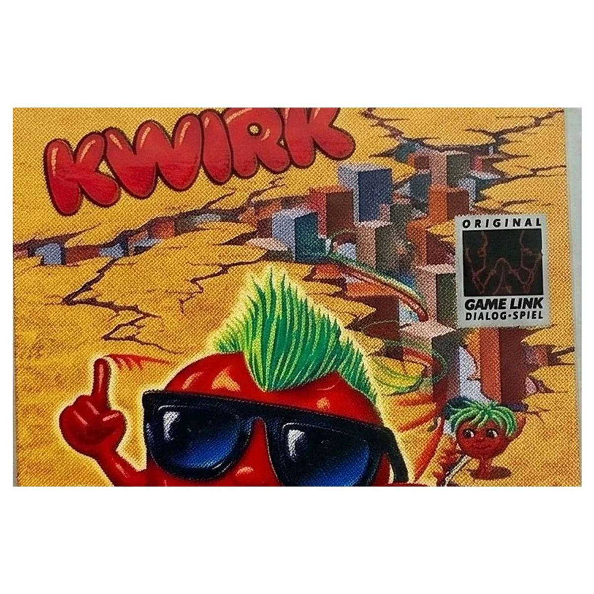 Kwirk Game Boy / Color Label — Losse cartridge