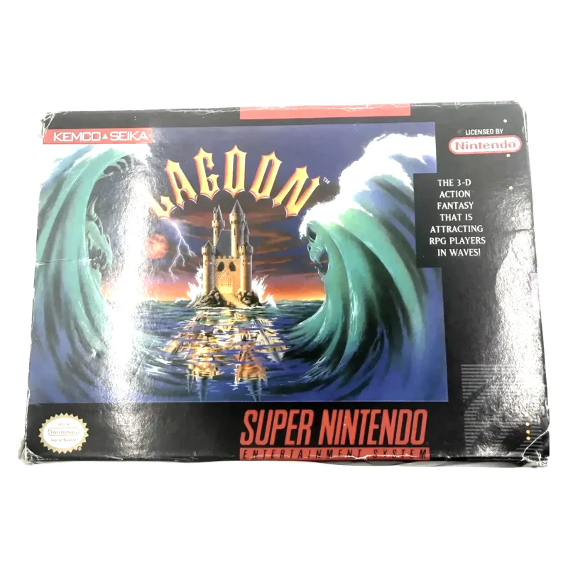 Lagoon (Super Nintendo) Game in doos — Redelijke staat — origineel kopen bij Gameshop Enter