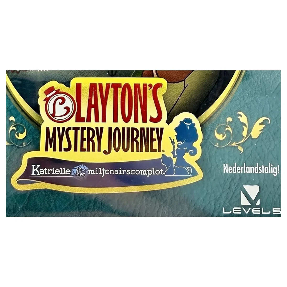 Layton's Mystery Journey: Katrielle en het Miljonairscomplot Nintendo 3DS Binnenkant — Game in doos