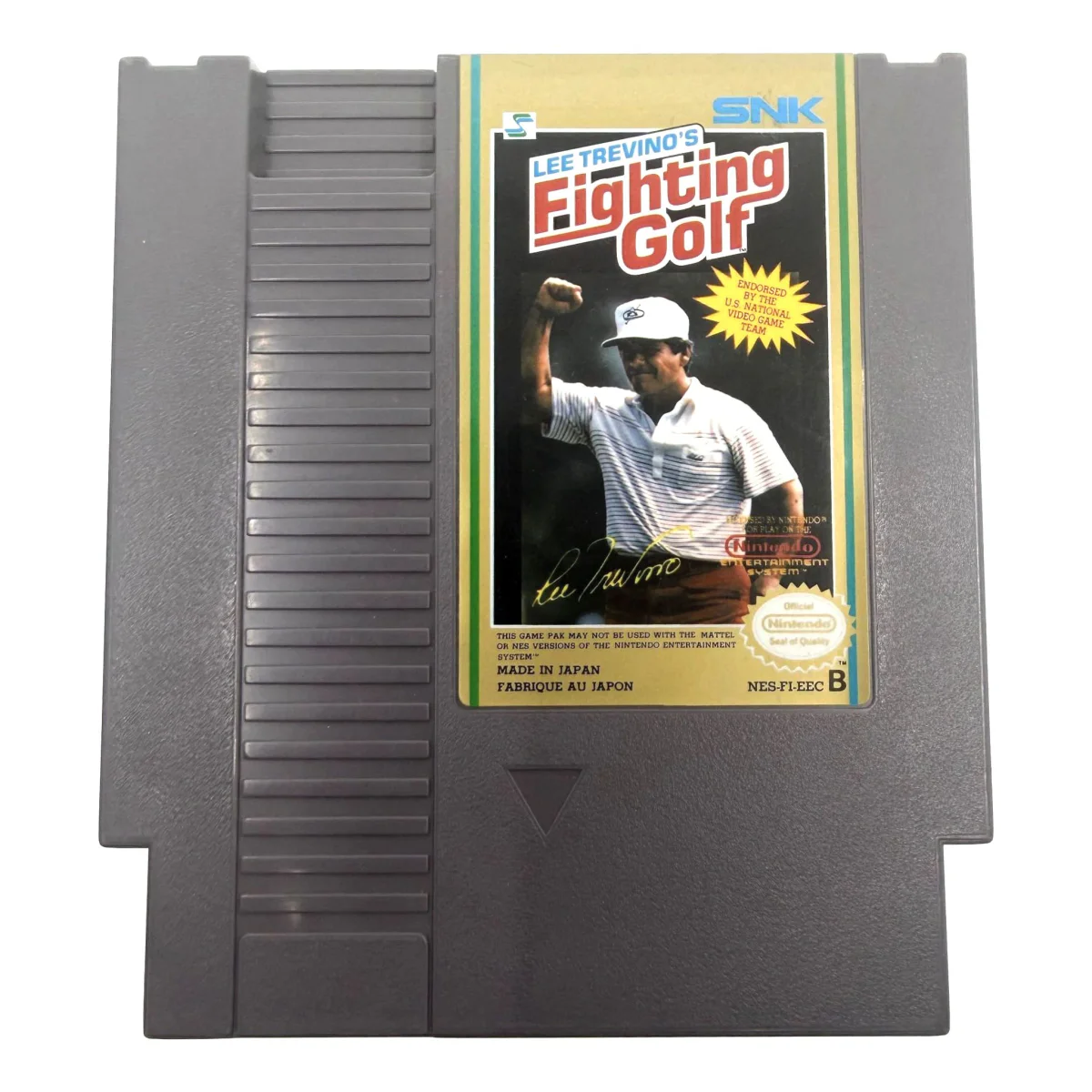 Lee Trevino's Fighting Golf NES Voorkant — Losse cartridge