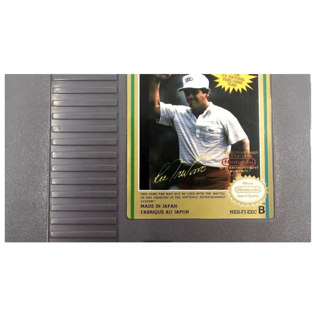 Lee Trevino's Fighting Golf NES Label — Losse cartridge