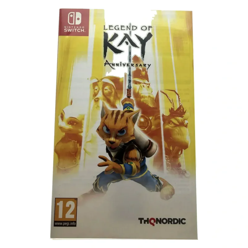 Legend of Kay: Anniversary (Nintendo Switch) Game in doos — Goed — origineel kopen bij Gameshop Enter