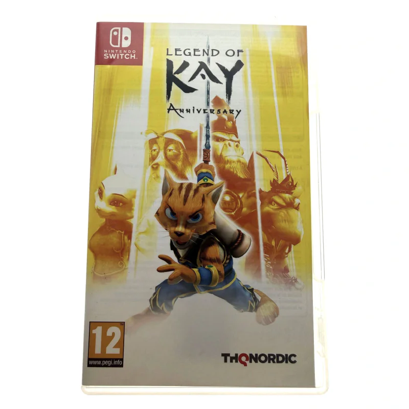 Legend of Kay Anniversary (Nintendo Switch) Game in doos — Goed — origineel kopen bij Gameshop Enter