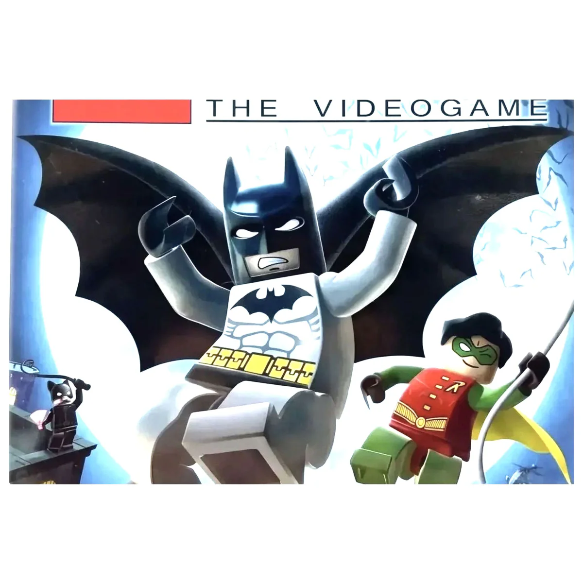 LEGO BATMAN THE VIDEOGAME Wii Label — Game in doos