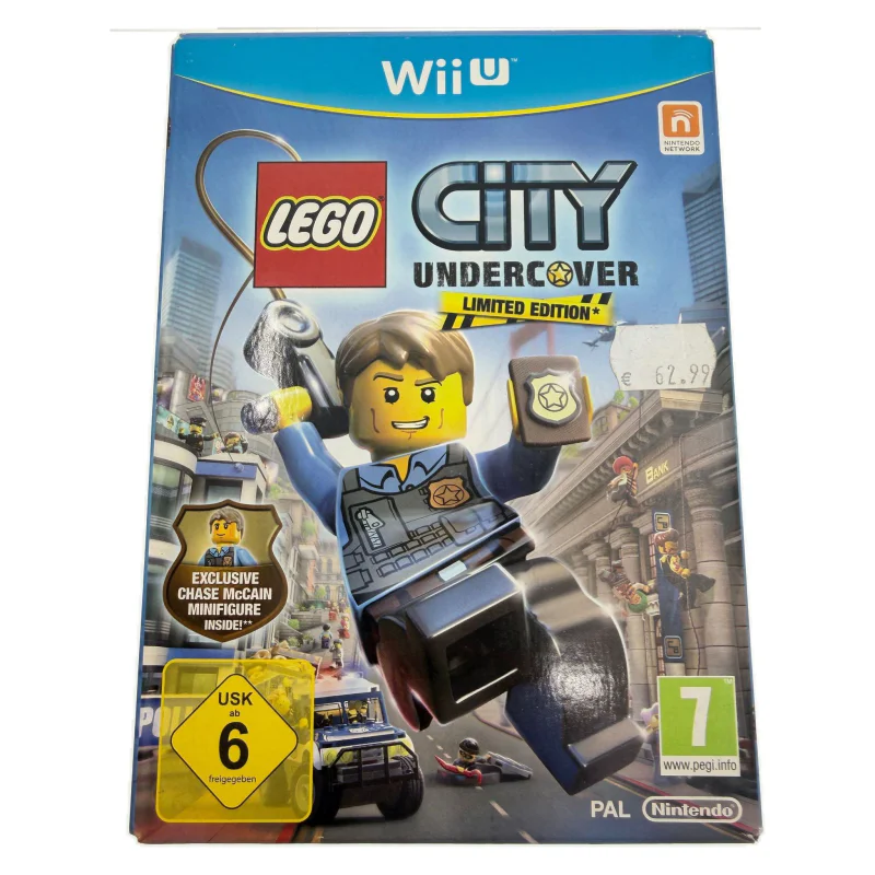 LEGO City Undercover: Limited Edition (met Chase McCain-minifiguur) (Wii U) Game in doos — Goed — origineel kopen bij Gameshop Enter