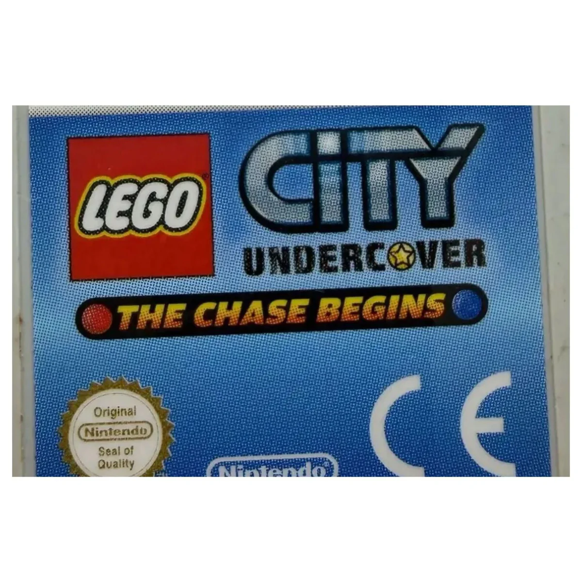 LEGO City Undercover: The Chase Begins Nintendo 3DS Label — Losse cartridge