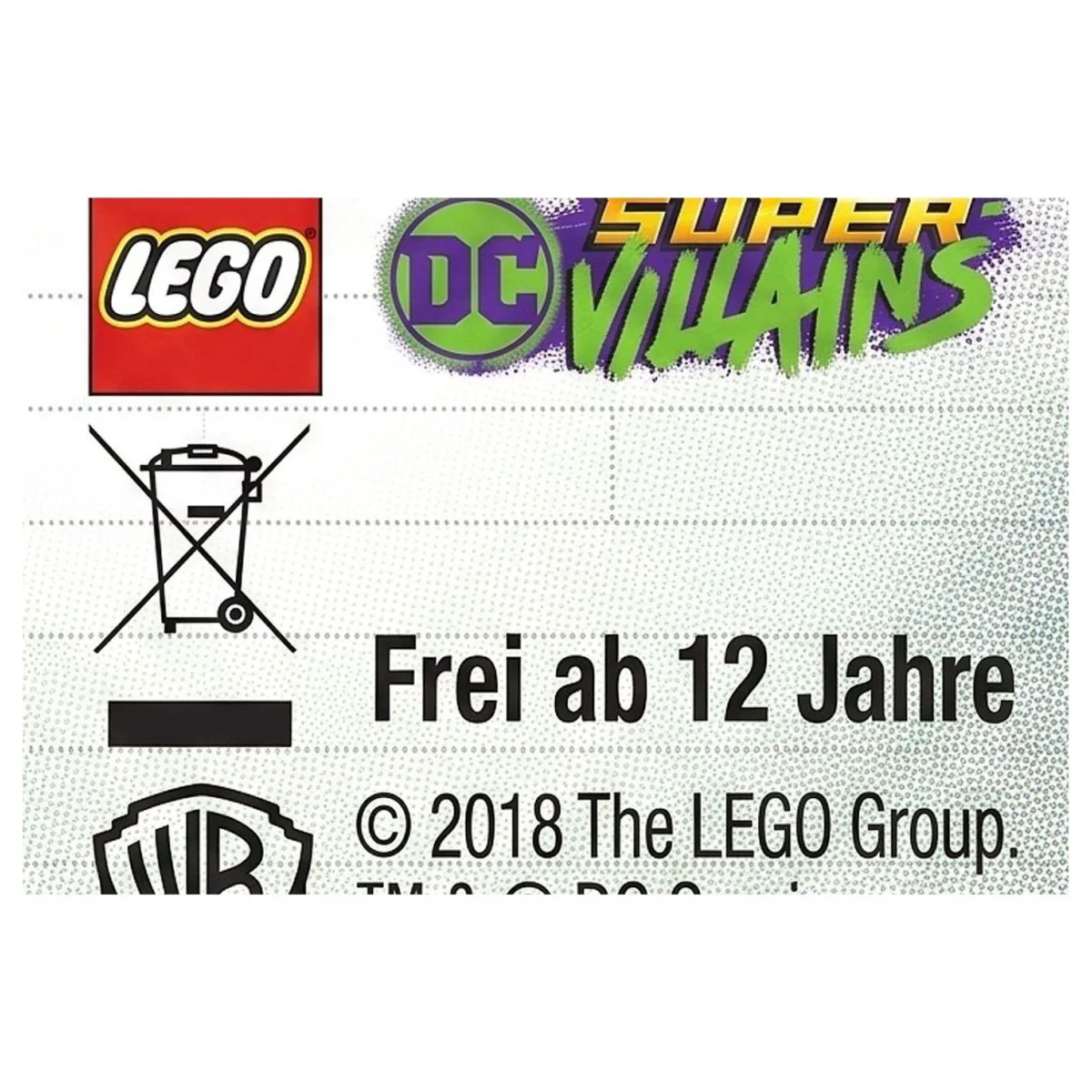 LEGO DC Super-Villains Nintendo Switch Label — Losse cartridge