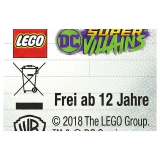LEGO DC Super-Villains Nintendo Switch Label — Losse cartridge