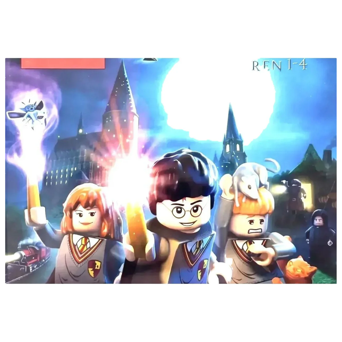 LEGO Harry Potter Jaren 1-4 Wii Label — Game in doos