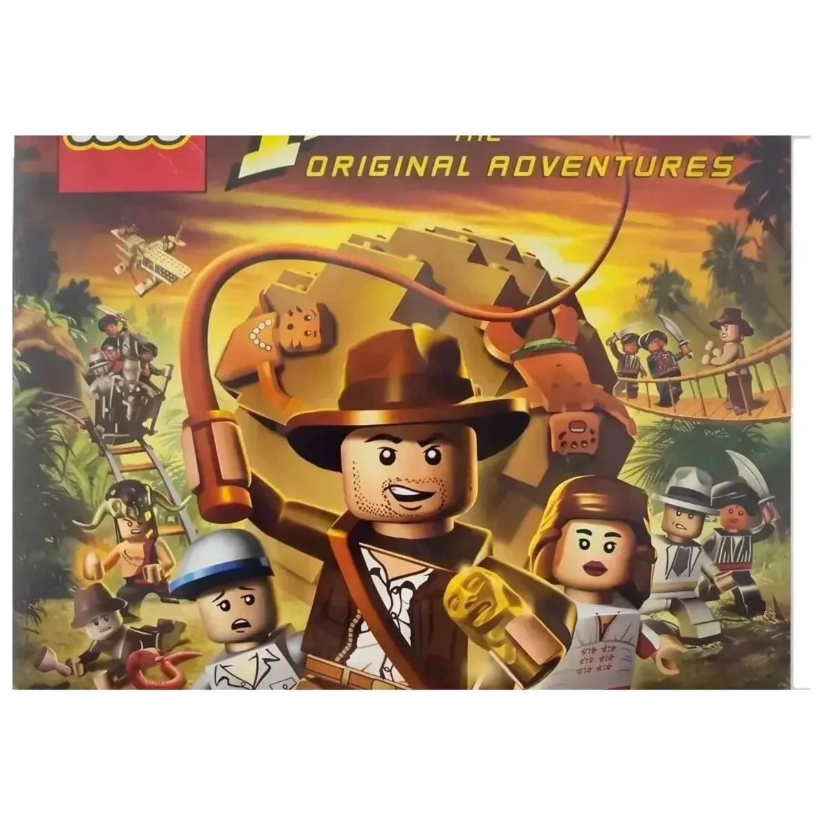 LEGO Indiana Jones: The Original Adventures Wii Label — Game in doos