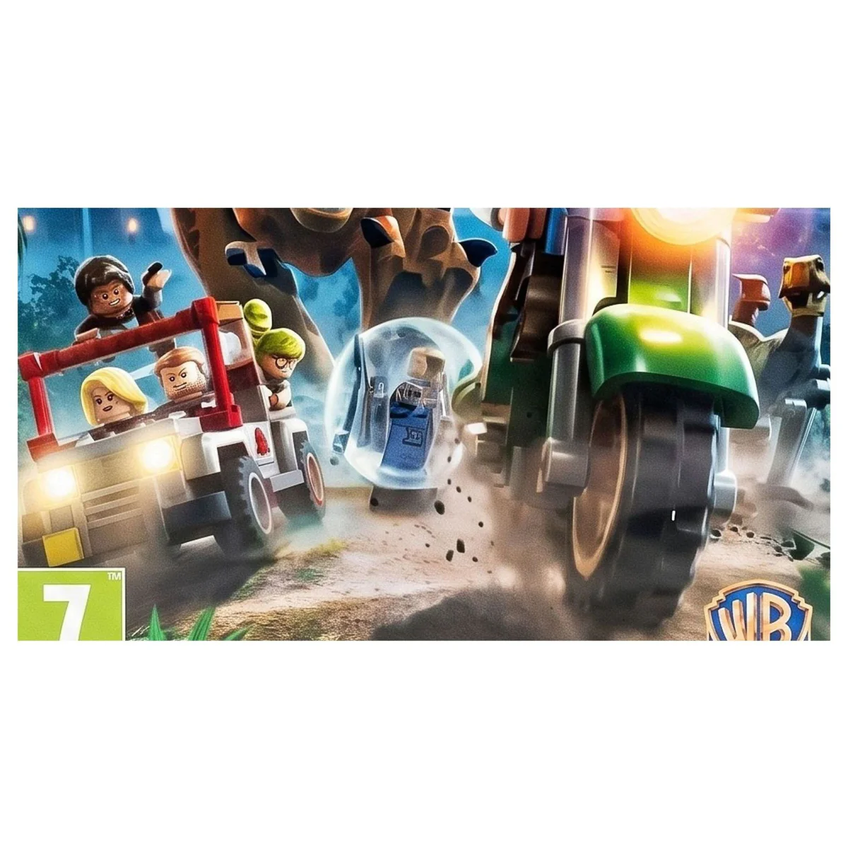 LEGO Jurassic World Wii U Binnenkant — Game in doos