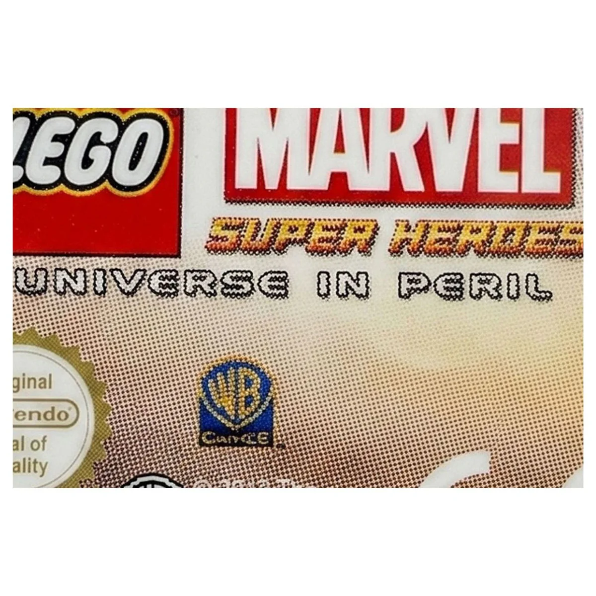 LEGO Marvel Super Heroes: Universe in Peril Nintendo 3DS Label — Losse cartridge