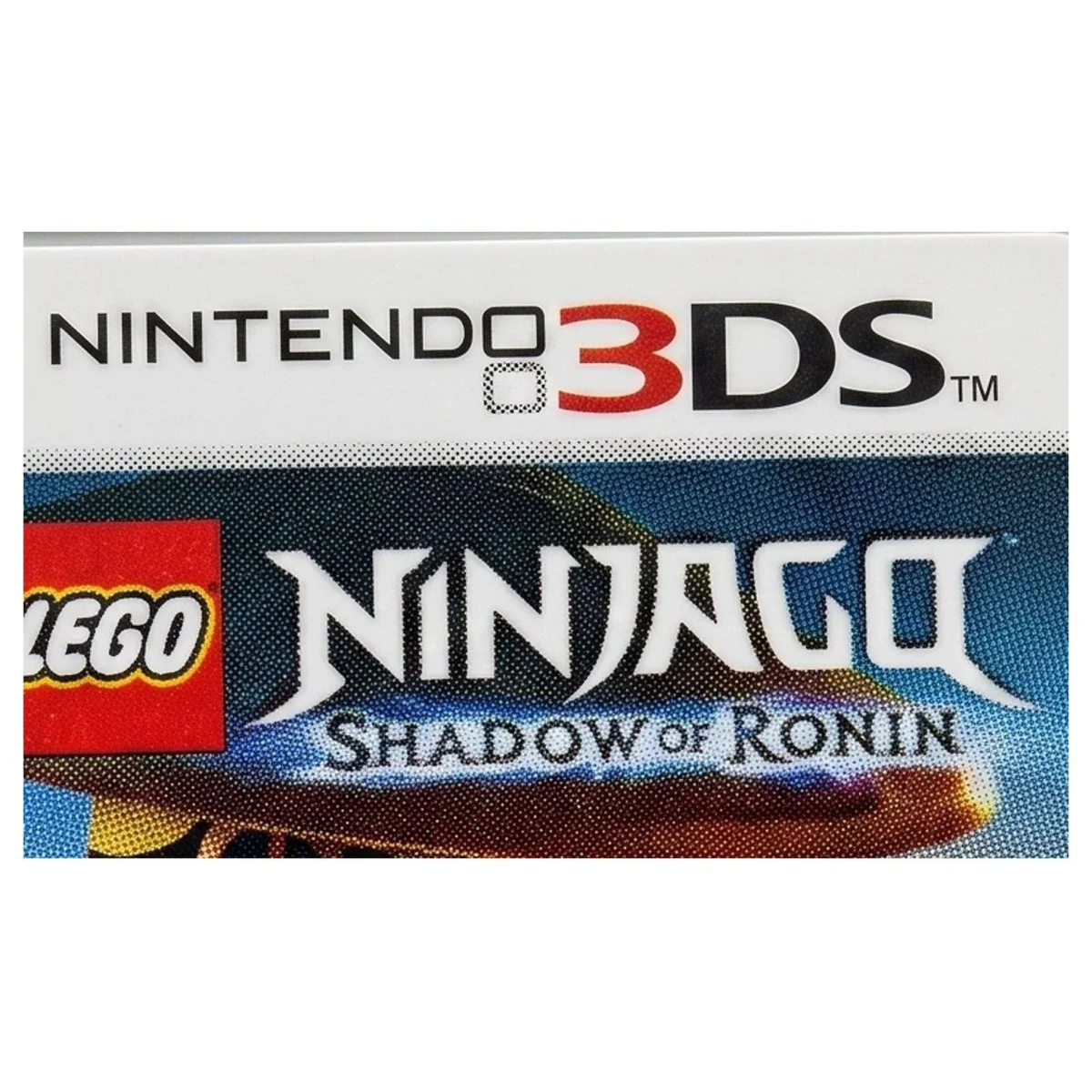 LEGO Ninjago: Shadow of Ronin Nintendo 3DS Detail — Losse cartridge