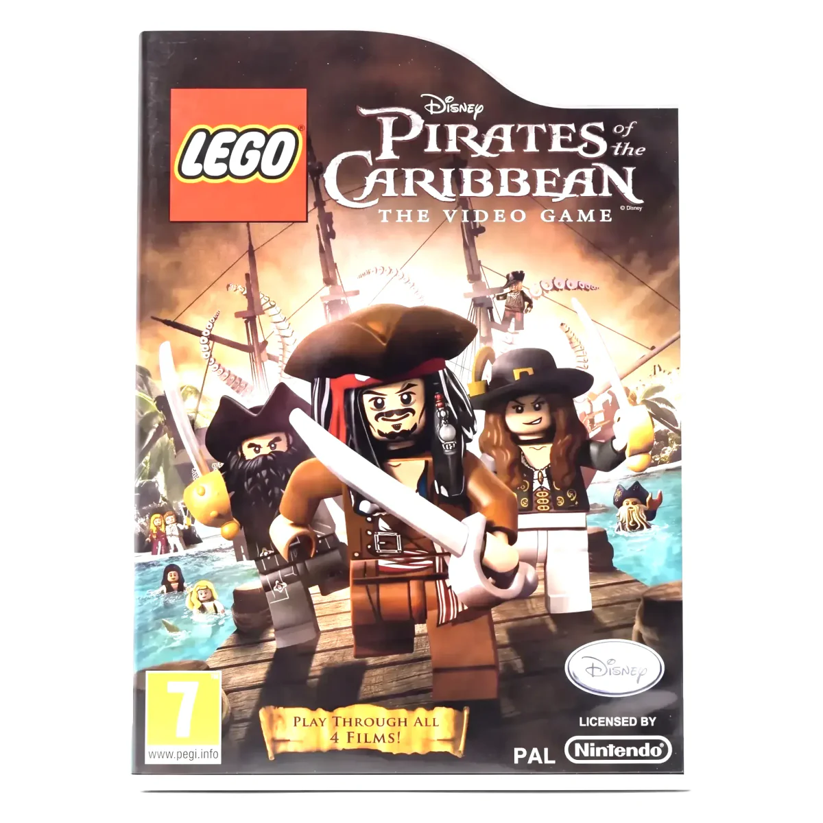 LEGO Pirates of the Caribbean: The Video Game Wii Voorkant — Game in doos