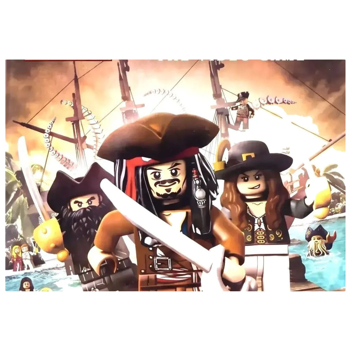 LEGO Pirates of the Caribbean: The Video Game Wii Label — Game in doos