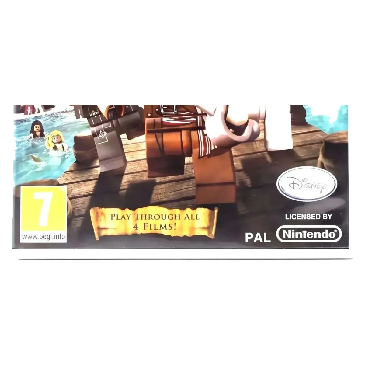 LEGO Pirates of the Caribbean: The Video Game Wii Binnenkant — Game in doos