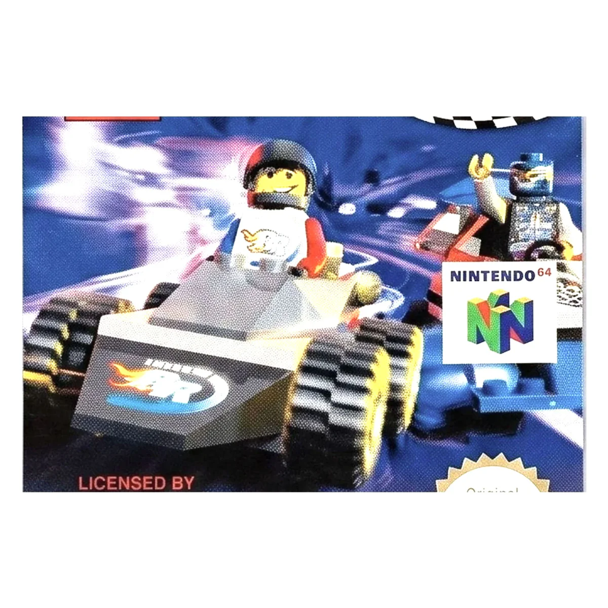LEGO Racers Nintendo 64 Label — Losse cartridge