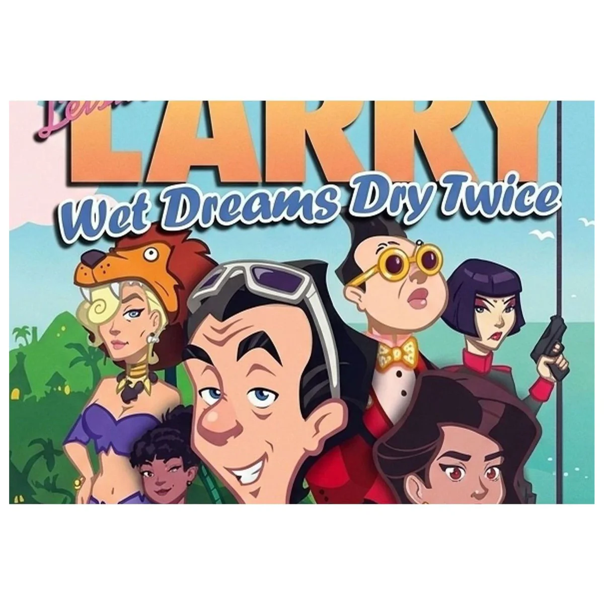 Leisure Suit Larry: Wet Dreams Dry Twice PlayStation 4 Label — Game in doos