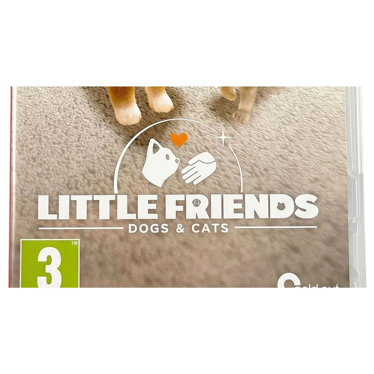 Little Friends: Dogs & Cats Nintendo Switch Binnenkant — Game in doos