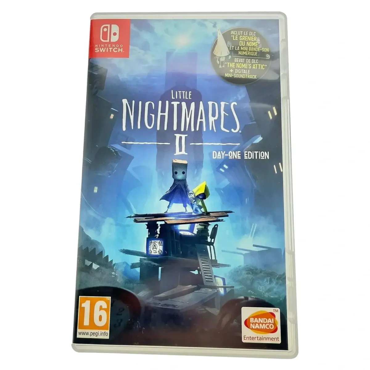 Little Nightmares II (Day One Edition) Nintendo Switch Voorkant — Game in doos