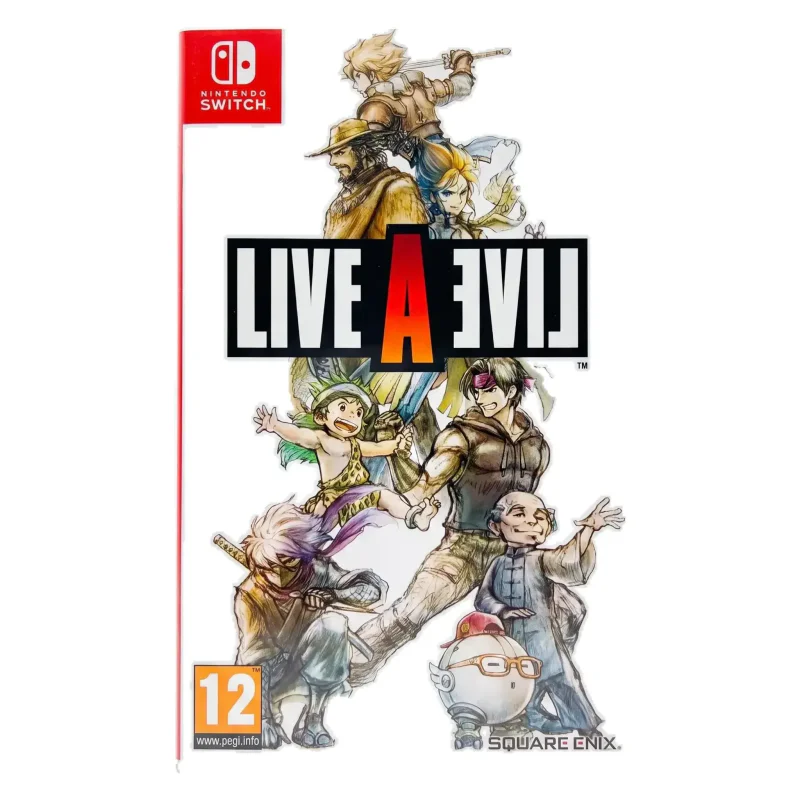 LIVE A LIVE (Nintendo Switch) — Juego en caja original
