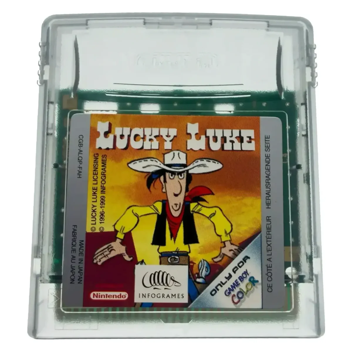 Lucky Luke (Game Boy / Color) — Pouze kazeta (bez krabice)