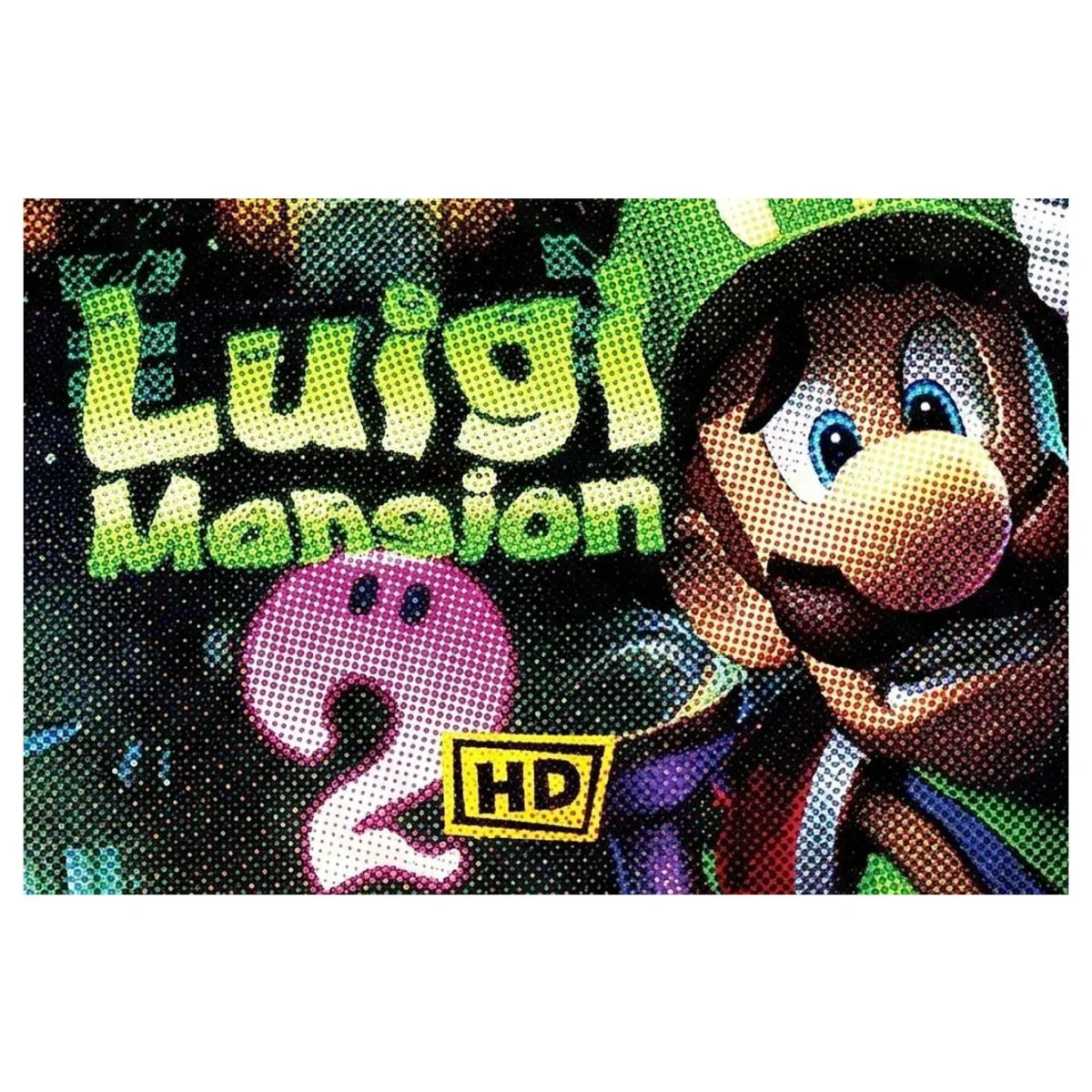 Luigi's Mansion 2 HD Nintendo Switch Label — Losse cartridge