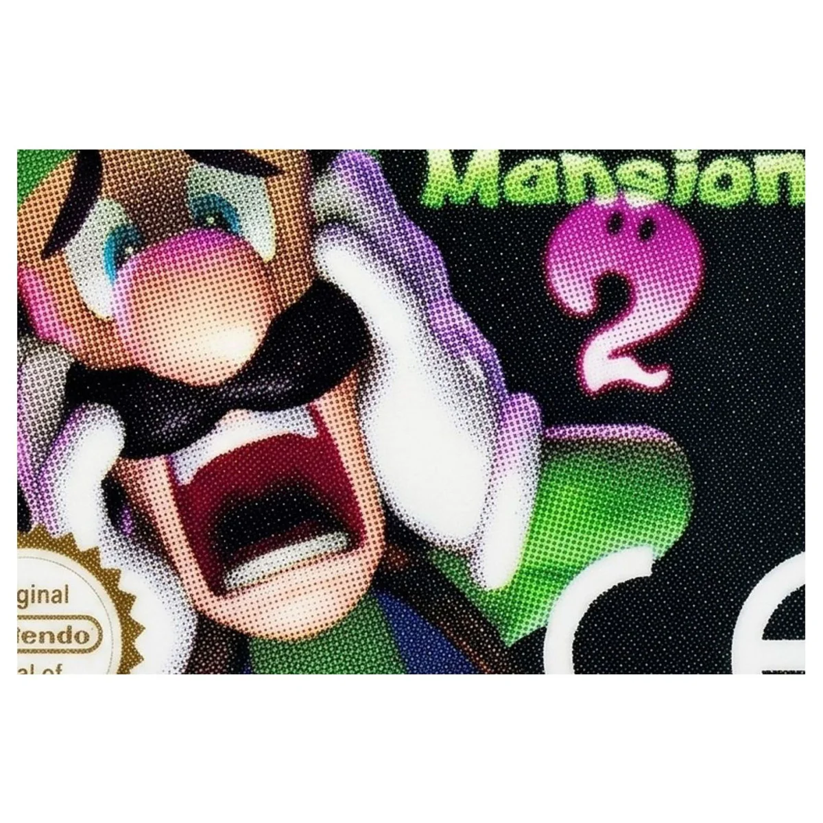 Luigi's Mansion 2 Nintendo 3DS Label — Losse cartridge