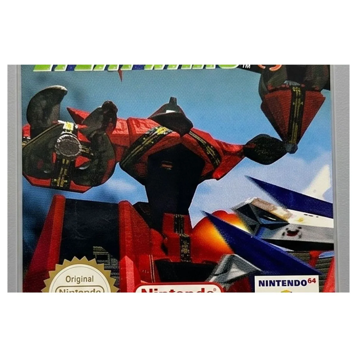 Lylat Wars (Star Fox 64) Nintendo 64 Label — Losse cartridge