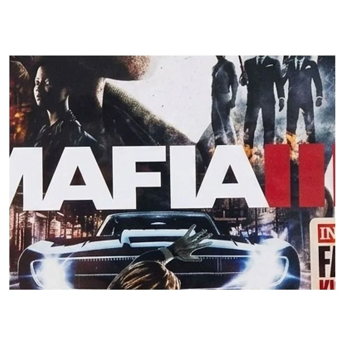 Mafia III PlayStation 4 Binnenkant — Game in doos