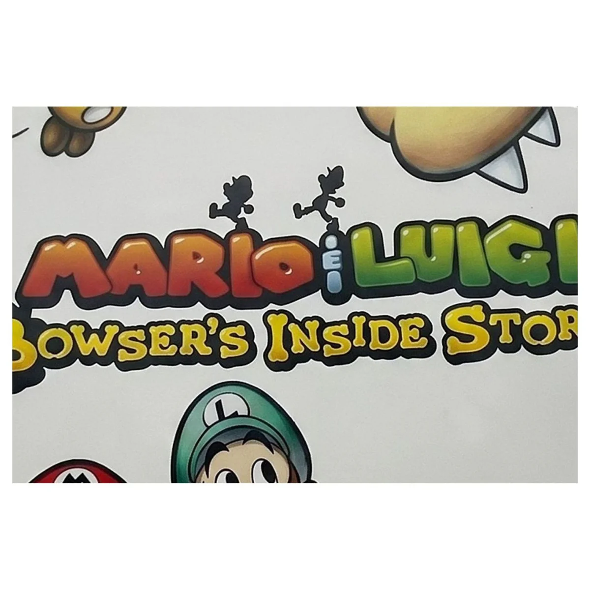 Mario & Luigi: Bowser's Inside Story Nintendo DS Label — Game in doos