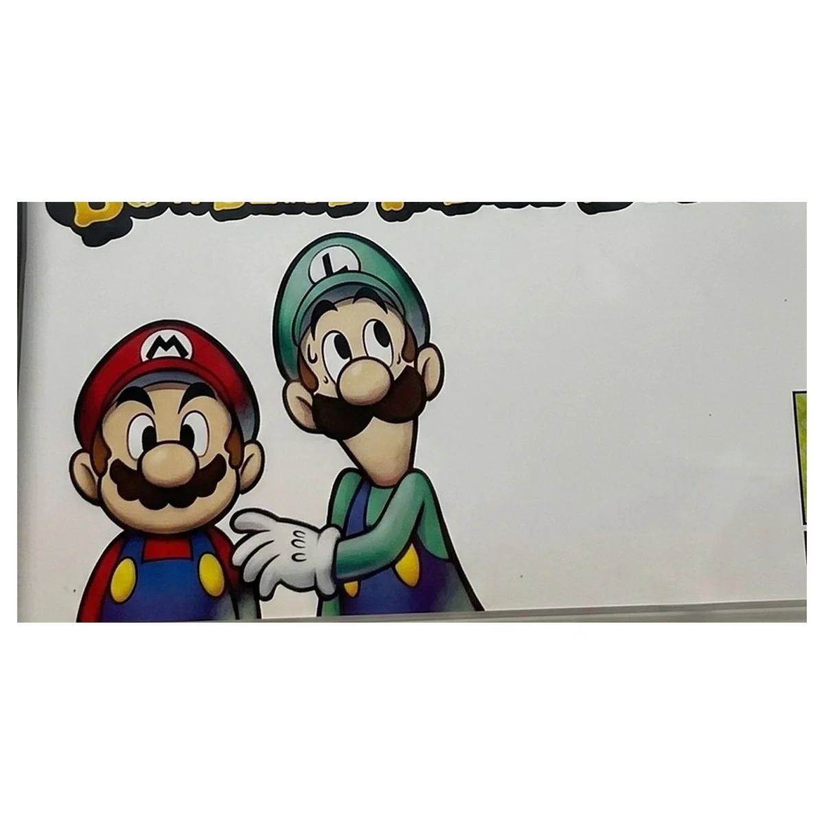 Mario & Luigi: Bowser's Inside Story Nintendo DS Binnenkant — Game in doos