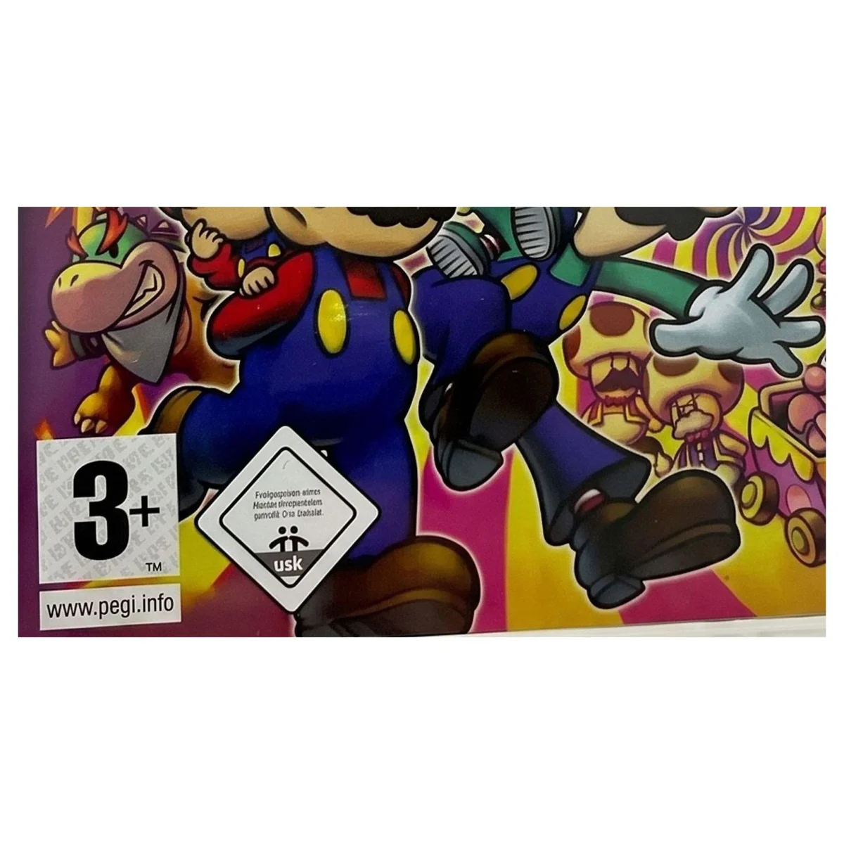Mario & Luigi: Partners in Time Nintendo DS Binnenkant — Game in doos