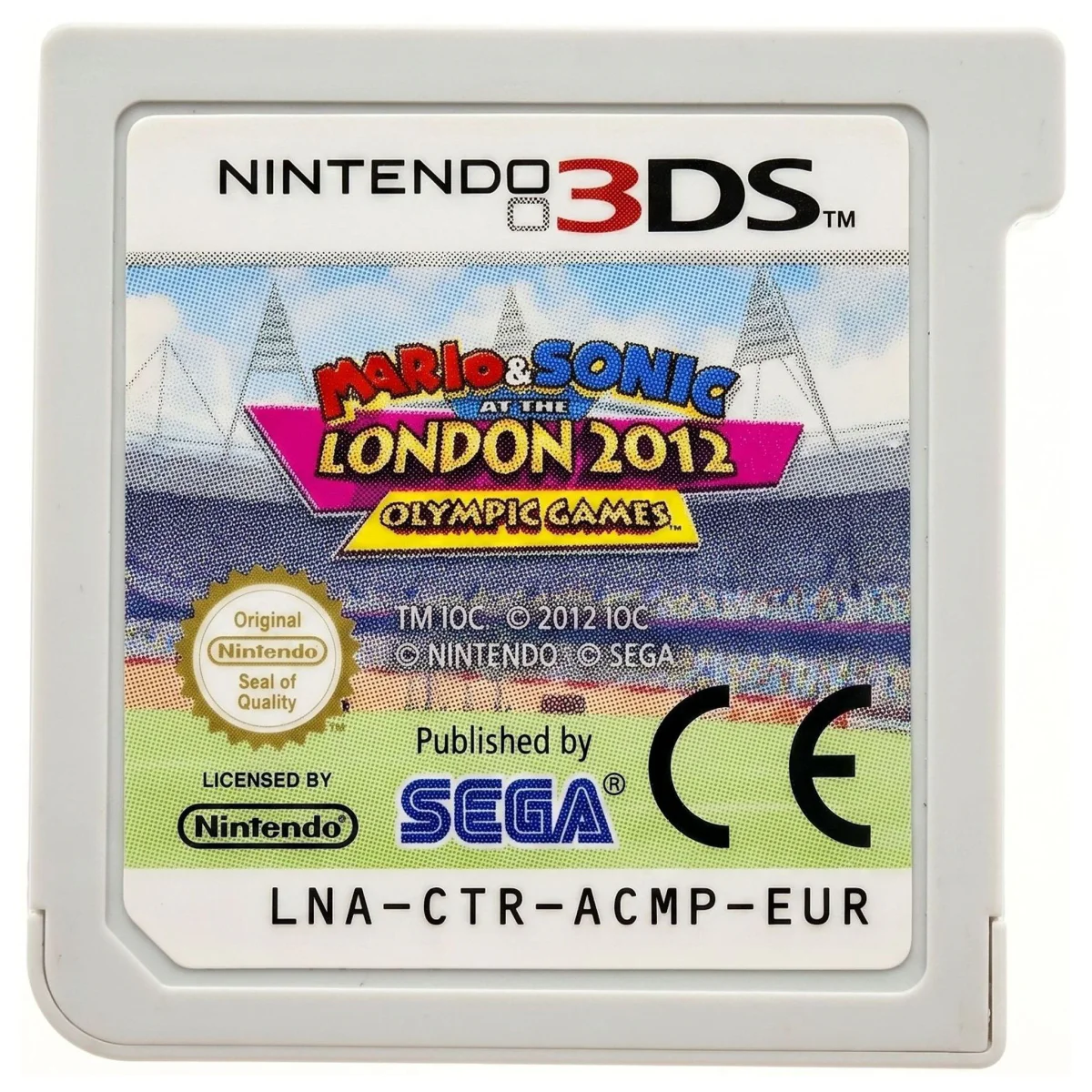Mario & Sonic at the London 2012 Olympic Games Nintendo 3DS Voorkant — Losse cartridge