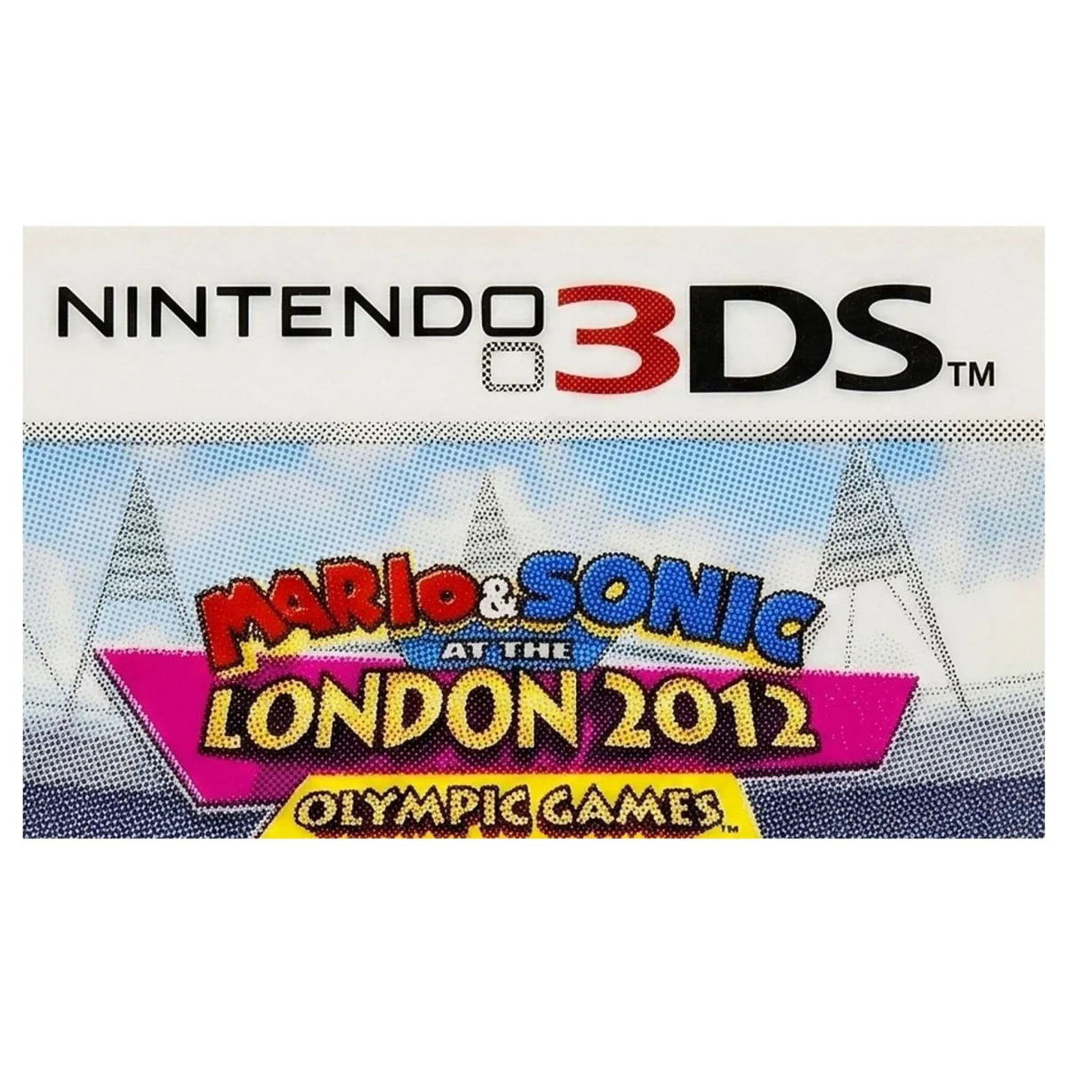 Mario & Sonic at the London 2012 Olympic Games Nintendo 3DS Detail — Losse cartridge