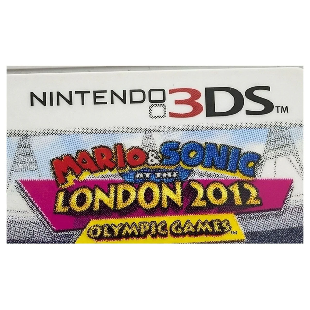 Mario & Sonic at the London 2012 Olympic Games Nintendo 3DS Detail — Losse cartridge
