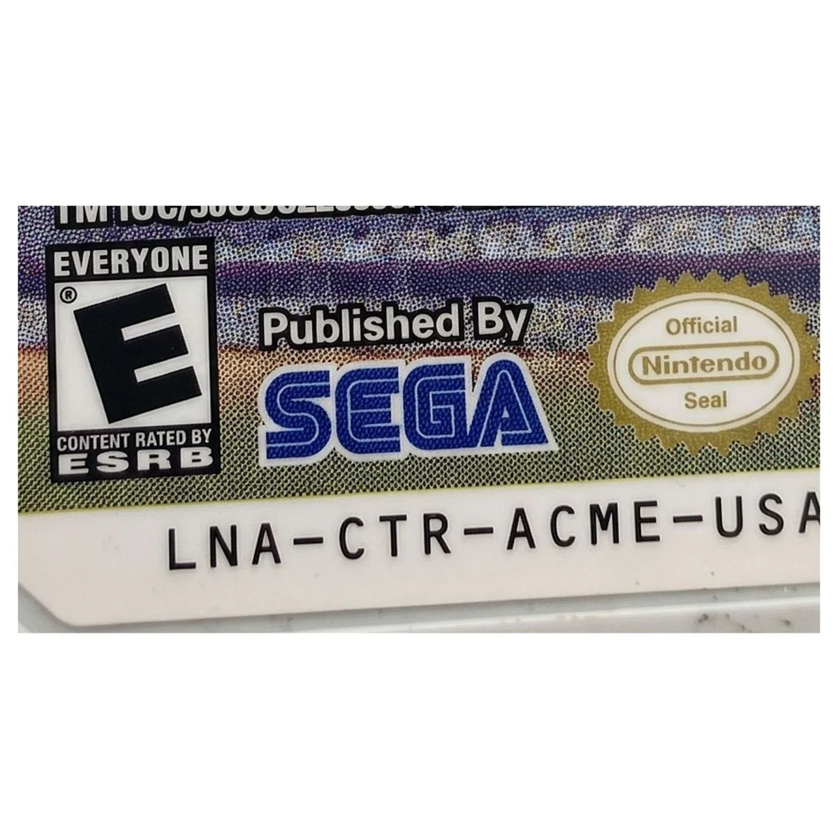 Mario & Sonic at the London 2012 Olympic Games Nintendo 3DS Binnenkant — Losse cartridge