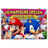 Mario & Sonic at the London 2012 Olympic Games (Wii) Wii Label — Game in doos