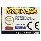 Mario & Sonic at the Olympic Games Nintendo DS Label — Losse cartridge