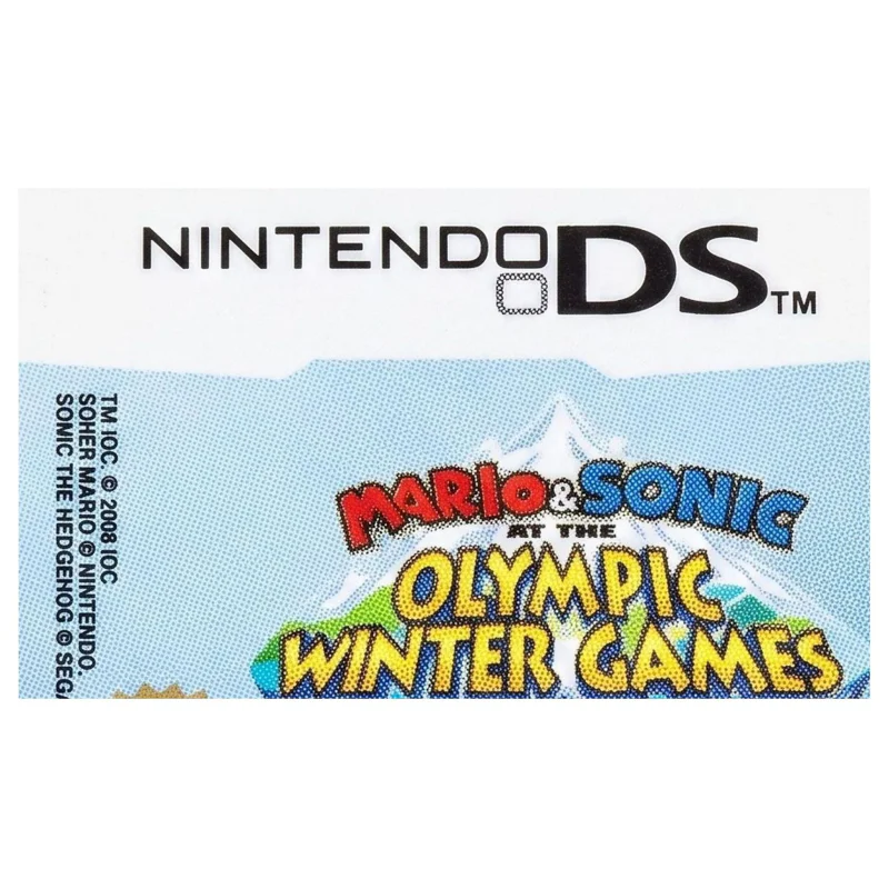 Mario & Sonic at the Olympic Winter Games (Nintendo DS) — foto di dettaglio 1