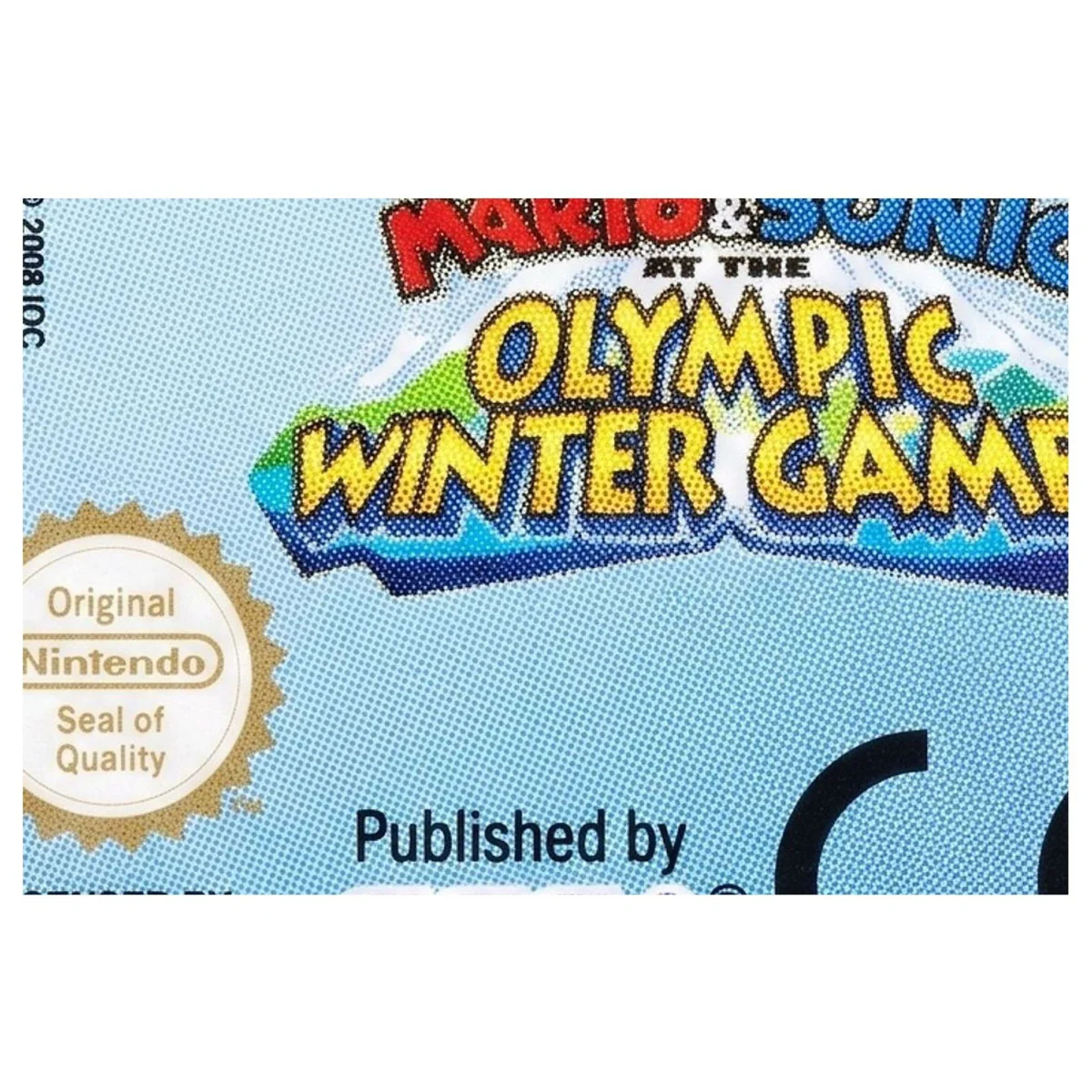 Mario & Sonic at the Olympic Winter Games (Nintendo DS) — detaljefoto 2