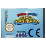 Mario & Sonic at the Olympic Winter Games Nintendo DS Label — Losse cartridge